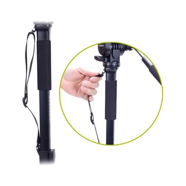 YUNTENG Monopod 2w1 Z Nóżkami I Głowicą Olejową / Video / Gopro Hero 7