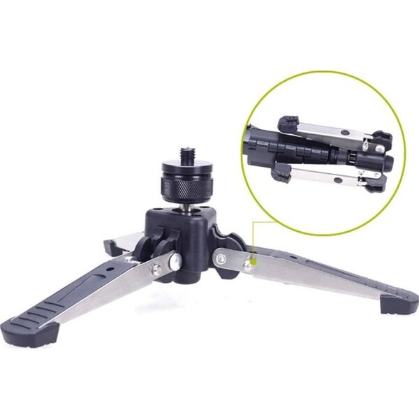 YUNTENG Monopod 2w1 Z Nóżkami I Głowicą Olejową / Video / Gopro Hero 7