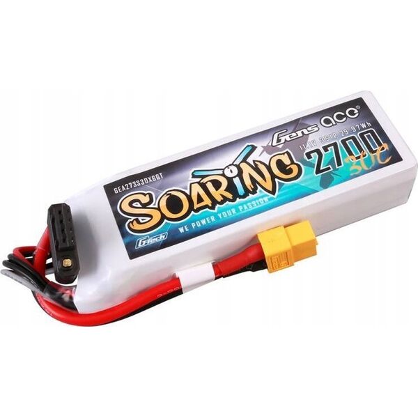Akumulator Gens Ace Akumulator Gens ace G-Tech Soaring 2700mAh 11.1V 30C 3S1P LiPo Battery