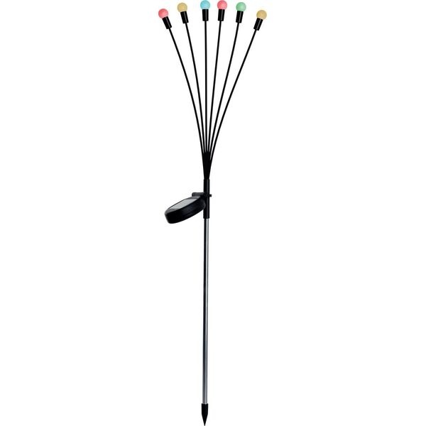 Saska Garden LAMPA SOLARNA TAŃCZĄCE NA WIETRZE KULECZKI KOLOROWE 6 LED 72CM