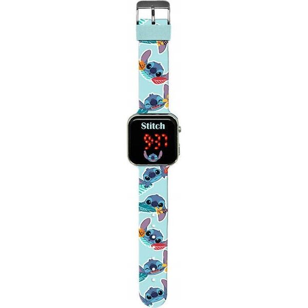 Zegarek LED z kalendarzem Stitch LAS4039 Kids Euroswan