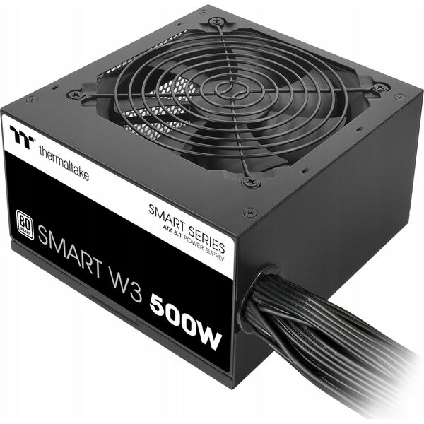 Zasilacz serwerowy Thermaltake Netzteil Thermaltake Smart  W3   500W ATX3.1  80+      Black retail