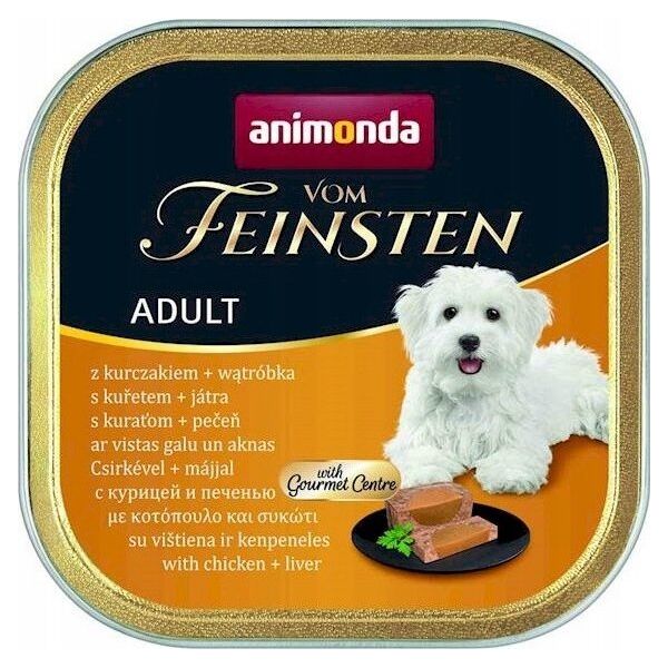 ANIMONDA PIES 150g V.FEIN ADULT KURCZAK   + WĄTRÓBKA  /22