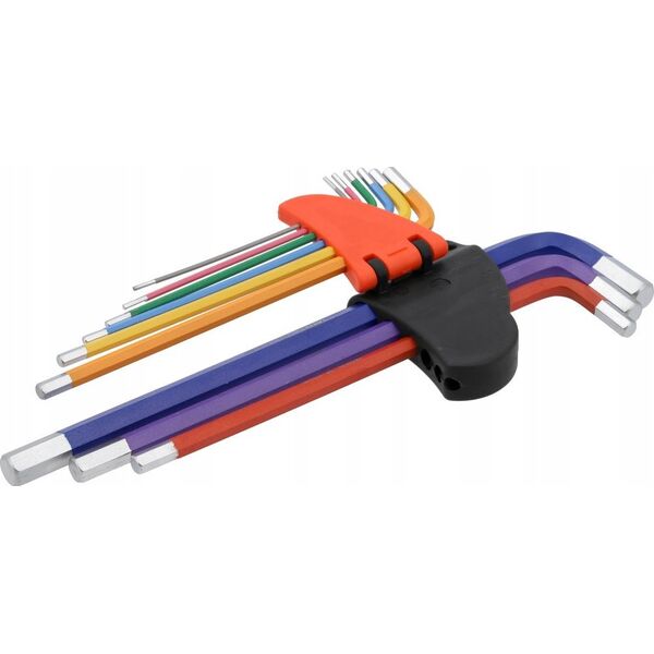 YT. Allen keys 9pcs 1.5-10mm