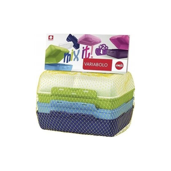 Emsa Emsa Variabolo 4-pieces Boys-Set blue/green 517053