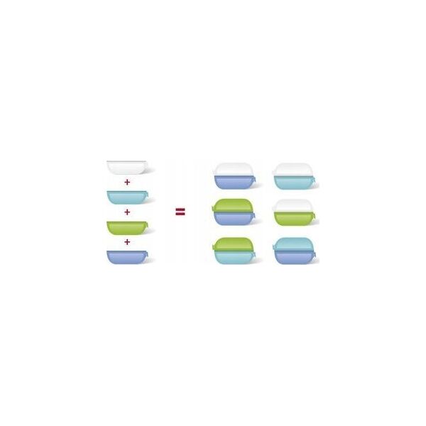 Emsa Emsa Variabolo 4-pieces Boys-Set blue/green 517053