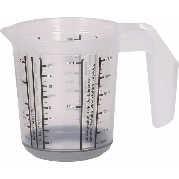 Lumarko Dzbanek Z Miarką I Funkcją Antypoślizgową 0,5l Nordic Grey (10490) Lumarko!