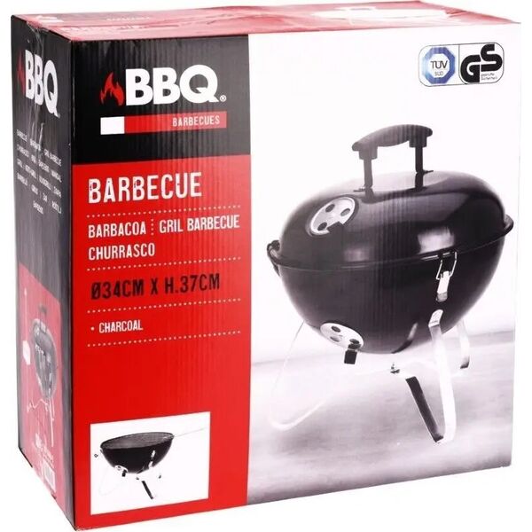 ProGarden Grill kulisty, 37 cm, czarny Lumarko!