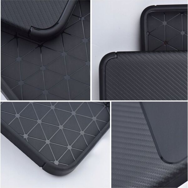 ForCell Futerał CARBON PREMIUM do XIAOMI Redmi Note 9 czarny