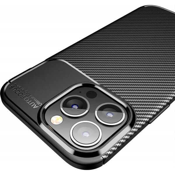 ForCell Futerał CARBON PREMIUM do XIAOMI Redmi Note 9 czarny