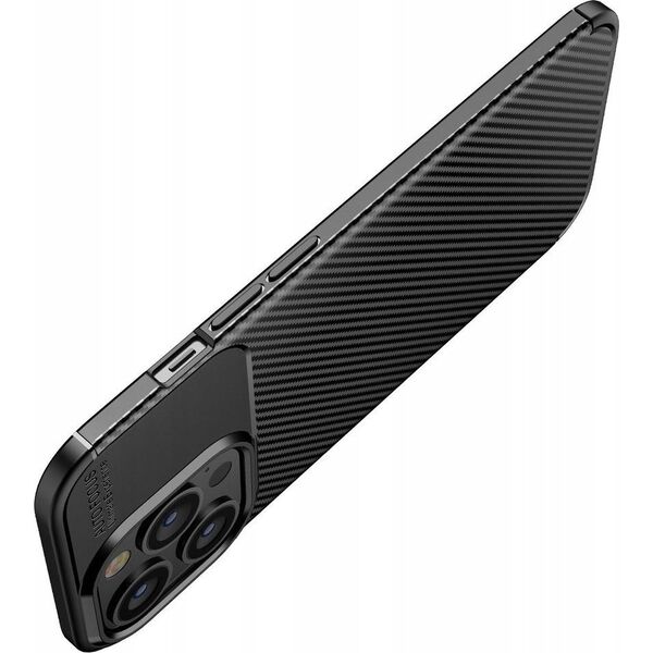 ForCell Futerał CARBON PREMIUM do XIAOMI Redmi Note 9 czarny