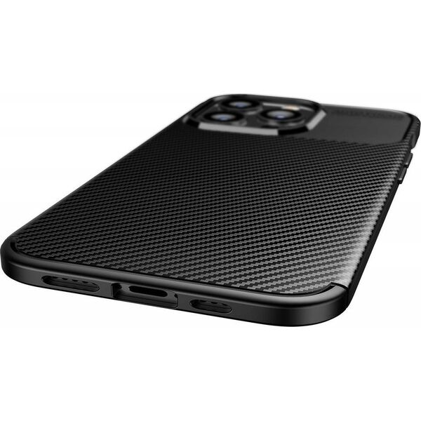 ForCell Futerał CARBON PREMIUM do XIAOMI Redmi Note 9 czarny