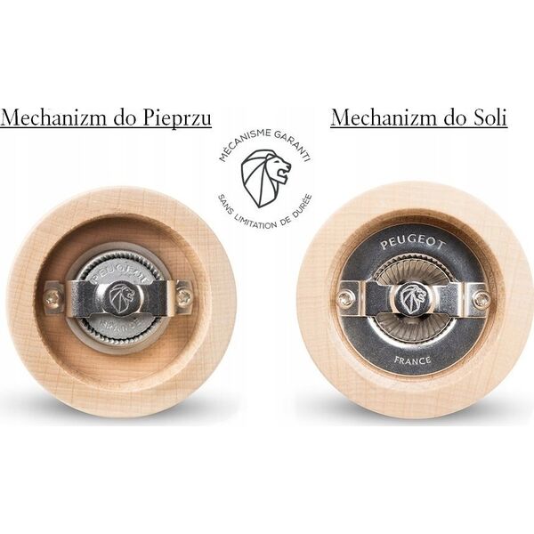 Młynek do przypraw Peugeot Peugeot Tahiti pepper/salt mill set 2 pieces 15 cm air night