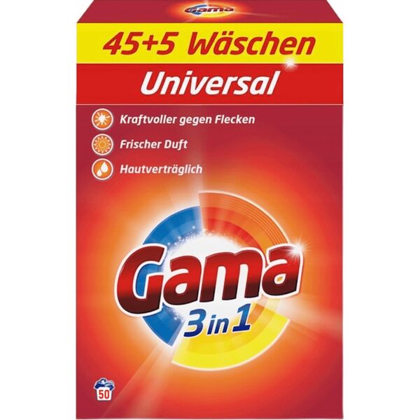 Lumarko Gama/Vizir Proszek 45+5p Universal 3kg Do Prania Lumarko!