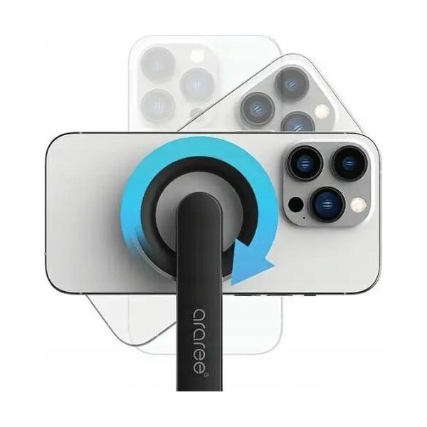 Selfie stick Sourcing Araree Selfie Stick Bluetooth Magfie Pod μαύρο/μαύρο MagSafe Tripod AR60-01727A 13572088 8809857676466