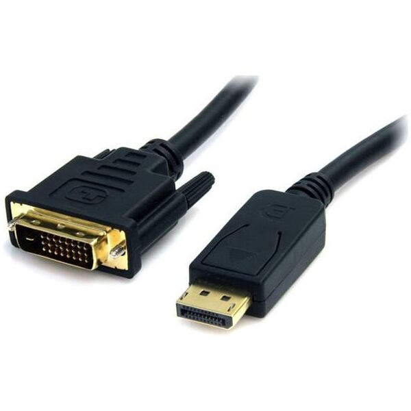 Kabel StarTech DisplayPort - DVI-D 1.8m czarny (DP2DVI2MM6)