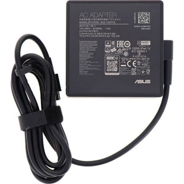 Zasilacz Asus ASUS 0A001-01090100 adapter zasilający/ inwentor Wewnętrzna 100 W Czarny