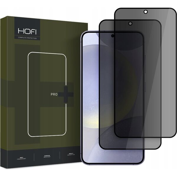 SZKŁO PRYWATYZUJĄCE HOFI ANTI SPY GLASS PRO+ 2-PACK GALAXY S25 PRIVACY