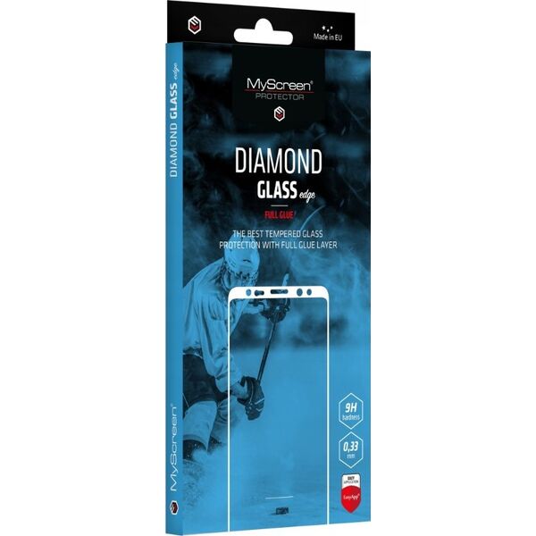 MyScreen Protector Honor 50 Lite - Szkło hartowane z klejem na całej powierzchni MyScreen DIAMOND GLASS edge FULL GLUE (czarna ramka)