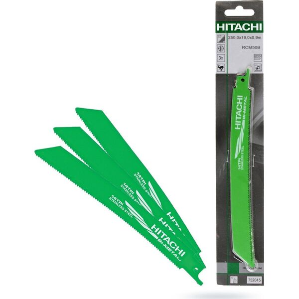 Hitachi Brzeszczot do piły szablastej RCM50B 3 szt..