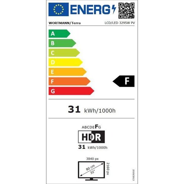 TERRA LCD/LED 3295W PV 4K USB-C/DP/HDMI one size