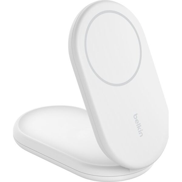 Belkin Ładowarka indukcyjna składana MagsSafe Qi2 15W biała