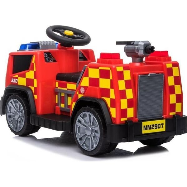 Lean Sport Import LEANToys Auto na akumulator Wóz strażacki TR1911 Czerwony