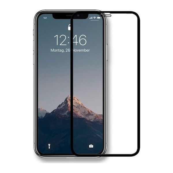 Woodcessories Woodcessories 3D μαύρο πλαίσιο Premium Glass iPhone X/Xs/11 Pro 13340768 4260382634347