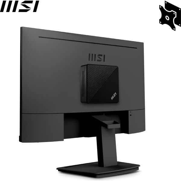 Komputer MSI MSI Cubi N ADL-007DE Intel® N N100 4 GB DDR4-SDRAM 128 GB SSD Windows 11 Pro Mini PC Czarny