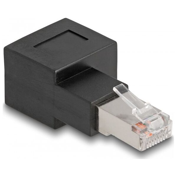DeLOCK 87864 wtyczka RJ45 Czarny