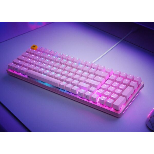 Glorious PC Gaming Race Glorious GMMK 2 Full-Size Tastatur - Fox Switches, ANSI-Layout, pink