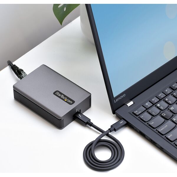 Adapter USB StarTech Adap StarTech TB3 to 10GbE Ethernet RJ-45
