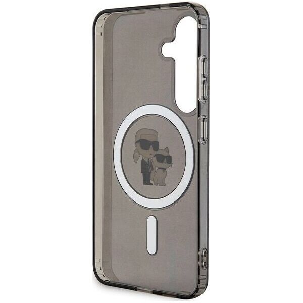 Karl Lagerfeld Karl Lagerfeld KLHMS24SHGKCNOK S24 S921 czarny/black hardcase IML Karl&Choupette MagSafe NoSize