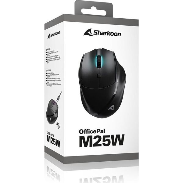 Ποντίκι Sharkoon Sharkoon OfficePal M25W (μαύρο) 13848596 4044950000000