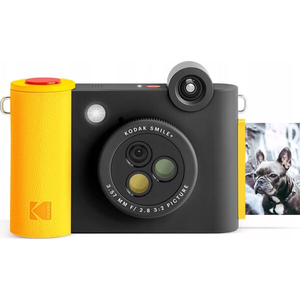 Ψηφιακή κάμερα Kodak Ψηφιακή φωτογραφική μηχανή Kodak Smile+ 2in1 5mp / Instant + εκτυπωτής Bluetooth για τηλέφωνο Zink - Μαύρο 13910269 843812173056