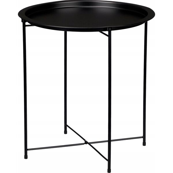 Giftdecor MESA στρογγυλό τραπεζάκι σαλονιού, μεταλλικό, Ø 47 cm 14195310 8430852999962