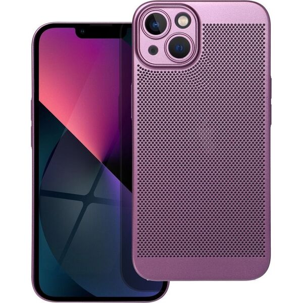 OEM Futerał BREEZY do IPHONE 13 fioletowy