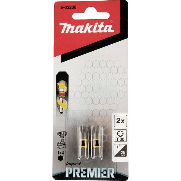 ΜΠΙΤΣ ΒΙΔΙΟΥ Makita MAKITA T30-25mm / 2 τεμ. ΕΠΙΠΤΩΣΕΙΣ ΠΡΩΘΥΠΟΥΡΓΕ 13920041 88381569903