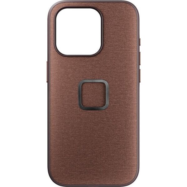 Θήκη Peak Design Peak Design Θήκη Apple iPhone 15 Pro Mobile Everyday Υφασμάτινη θήκη, κόκκινο ξύλο 13926985 818373024932