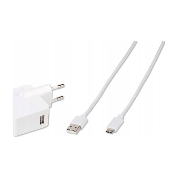 Φορτιστής Vivanco Φορτιστής Vivanco USB-C 3A 1,2m, λευκό (60020) 13927058 4008928600209