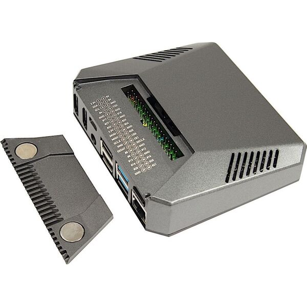 Raspberry Pi INTER-TECH ODS-727 Gehaeuse fuer Raspberry PI 4 Modell B 13929447 4260455647380