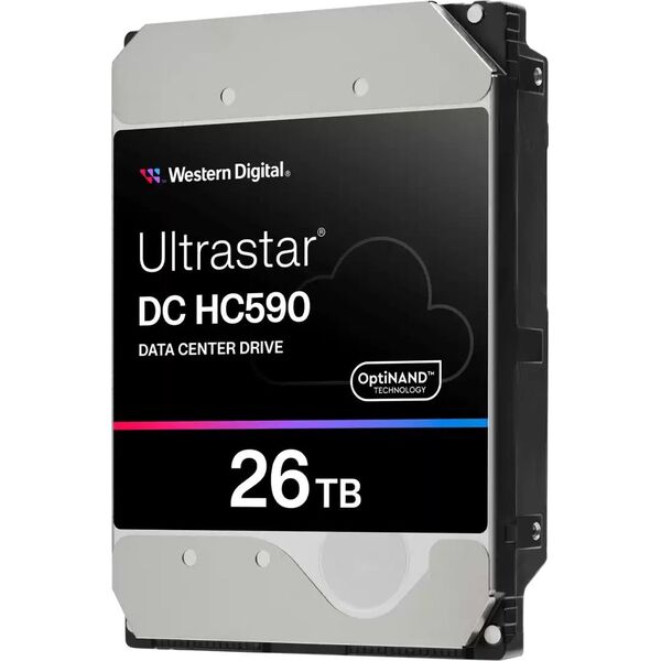 WESTERN DIGITAL Ultrastar DC HC590 8,89cm 3,5Zoll 26.1 24TB 512 7200RPM SAS ULTRA 512E SE P3
