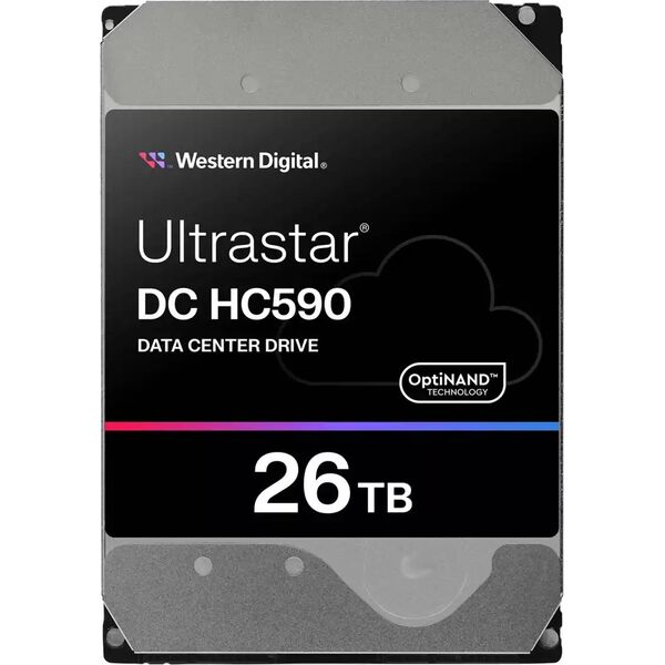 WESTERN DIGITAL Ultrastar DC HC590 8,89cm 3,5Zoll 26.1 24TB 512 7200RPM SAS ULTRA 512E SE P3