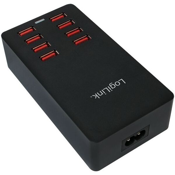 Ładowarka LogiLink PA0140 8x USB-A 2.4 A (PA0140)