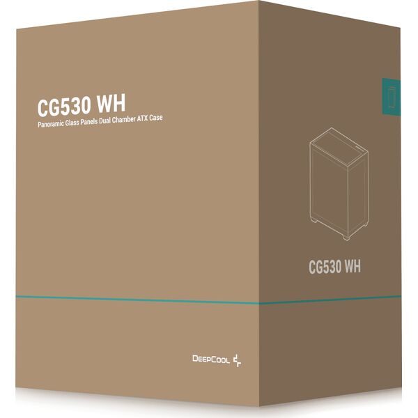 Obudowa DeepCool CG530 biala