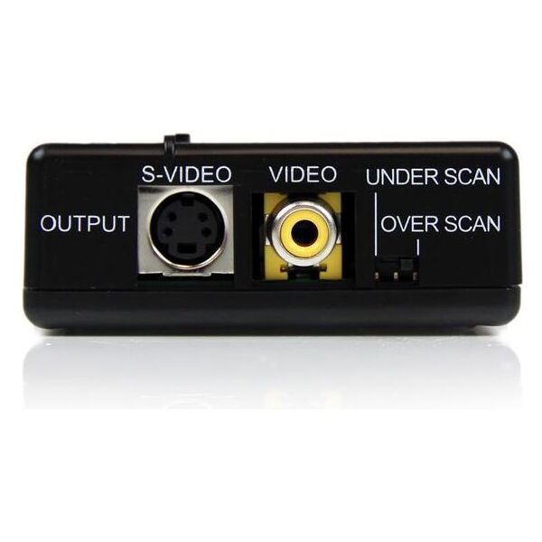 Adapter AV StarTech D-Sub (VGA) - S-Video czarny (VGA2VID)