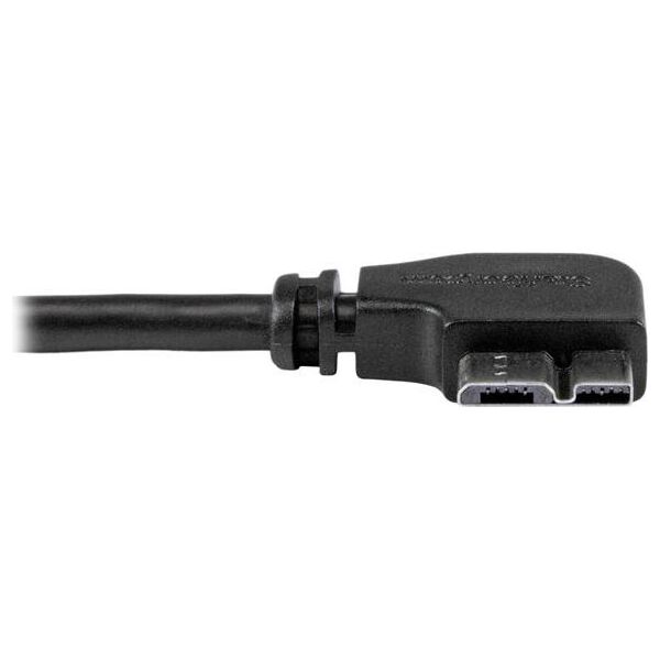 Kabel USB StarTech USB-A - micro-B 2 m Czarny (USB3AU2MRS)