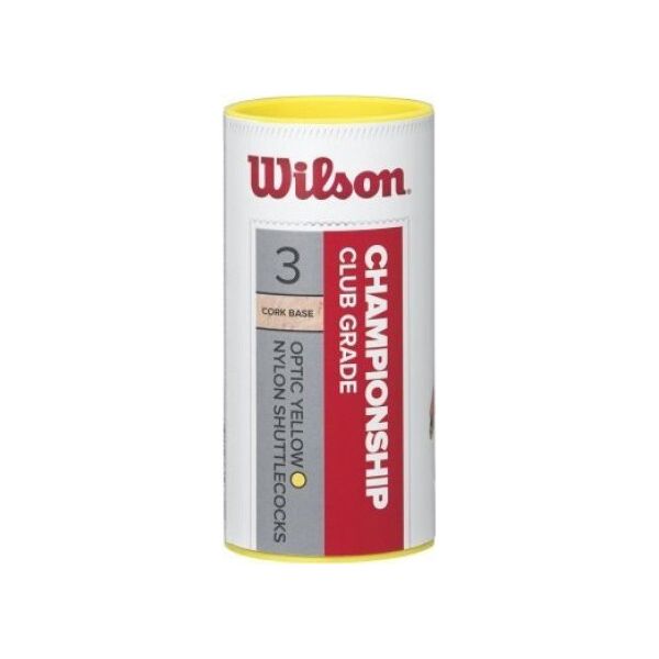 Wilson LOTKA BADMINTON NYLON WILSON CHAMPIONSHIP TUBA 3SZT NEONOWA 79