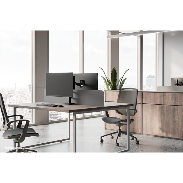 Neomounts DS60-600BL1 uchwyt / stojak do monitorów 81,3 cm (32") Biurko Czarny