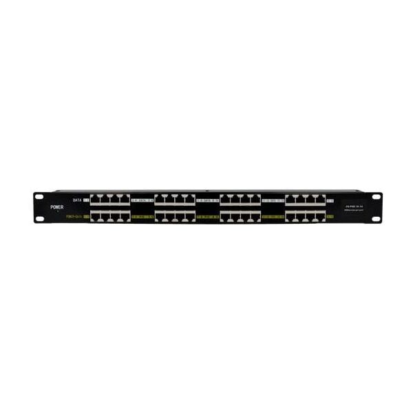 MikroTik 16 Portowy, Pasywny Iniektor PoE, 12V~48V DC, 650 mA, 10/100 Mbps (PoE_IN_16)